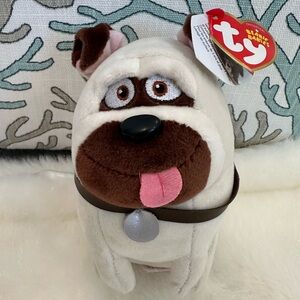 TY Beanie Baby - MEL the Pug Dog (Secret Life of Pets) (6 inch)